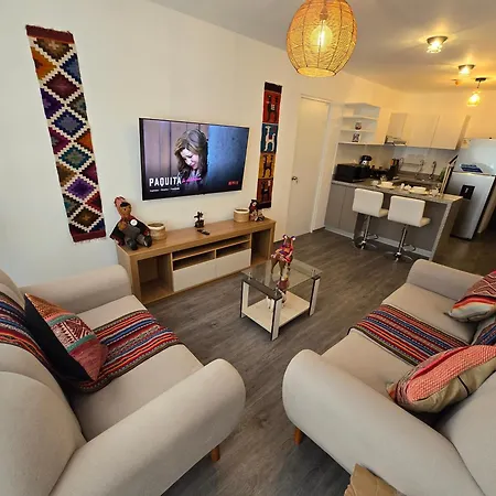 Acogedor Departamento En Cusco, Ideal Para Familias Y Amigos, Equipado Y Centrico Exterior photo