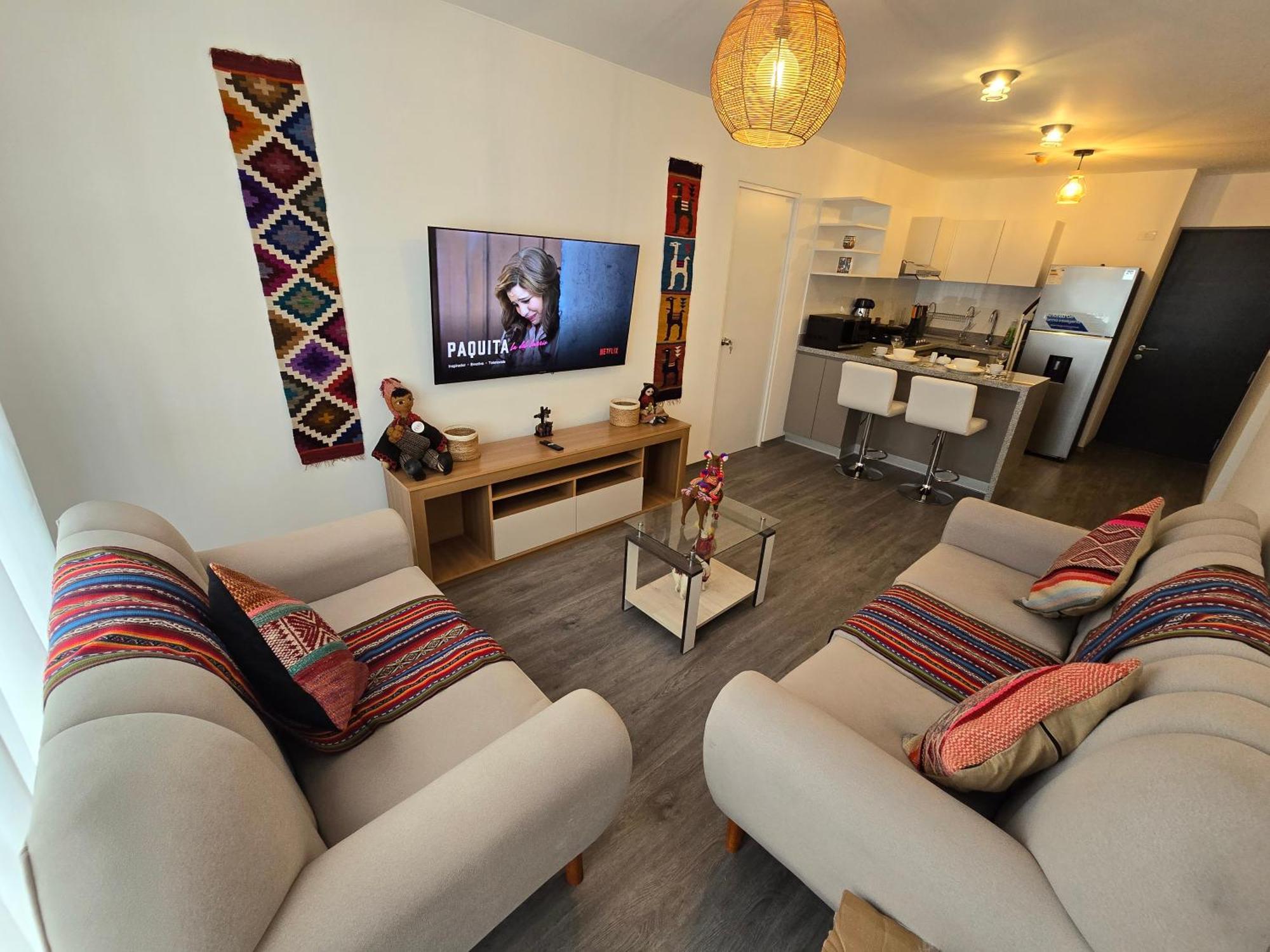 Apartment Acogedor Departamento En Cusco, Ideal Familias Y Amigos, Equipado Y Centrico Cusco